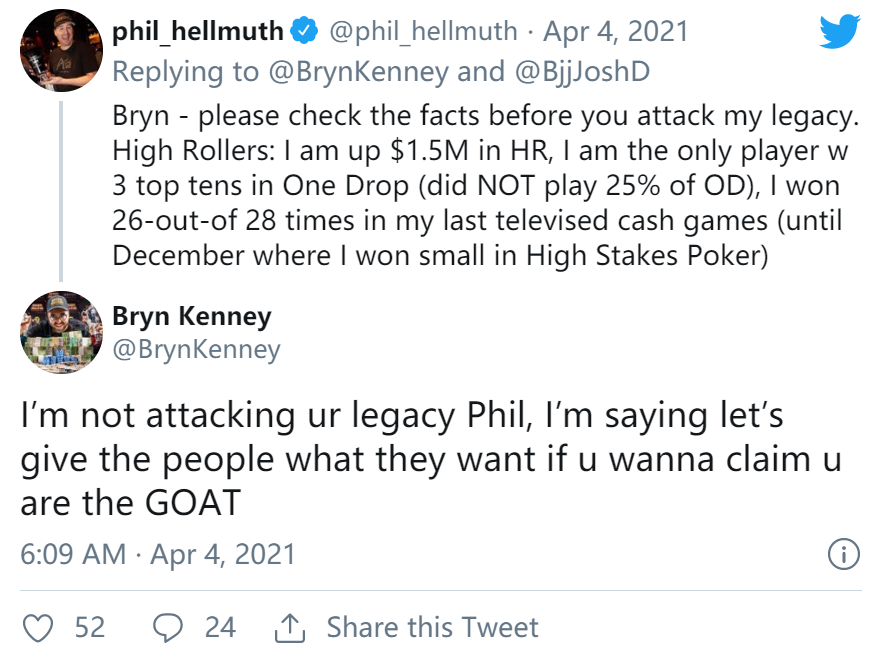 Bryn Kenney向Phil Hellmuth发出$1,000,000单挑挑战(图6)