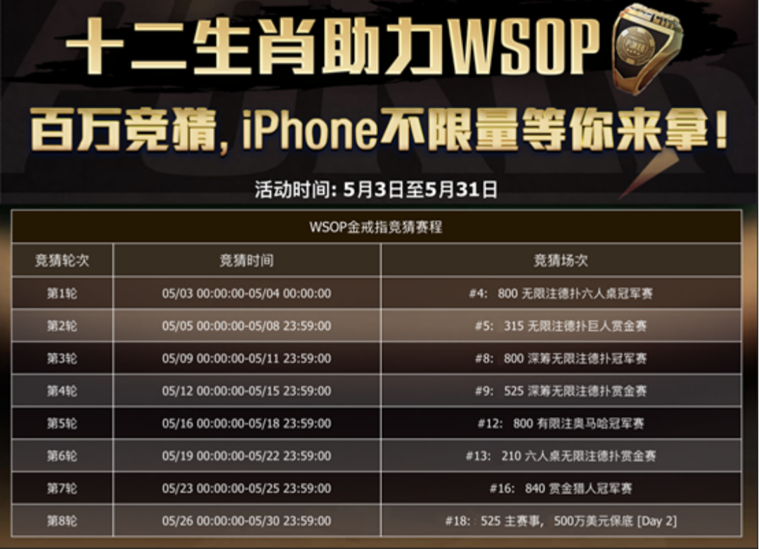 华裔大神-AndyStacks任GG品牌大使，不要错过WSOP史上最低报名BIG 25(图5)